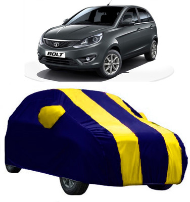 AutoRock Car Cover For Tata Bolt (With Mirror Pockets)(Yellow)