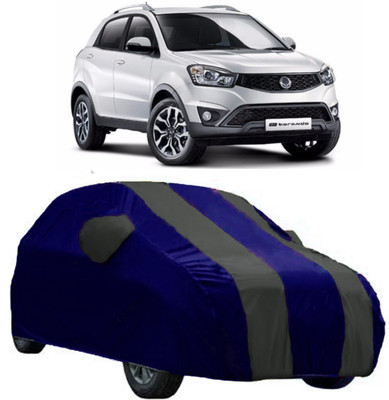 AutoRock Car Cover For SsangYong Korando (With Mirror Pockets)(Grey)