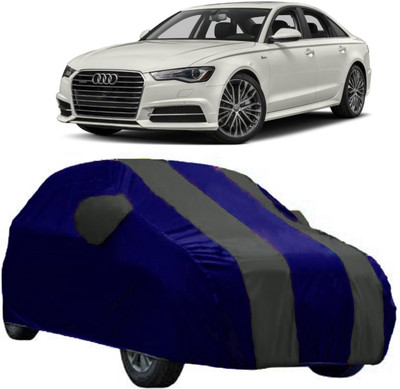 AutoKick Car Cover For Audi S6 (With Mirror Pockets)(Multicolor)