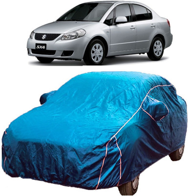 MoTRoX Car Cover For Maruti Suzuki SX4 (With Mirror Pockets)(Blue)