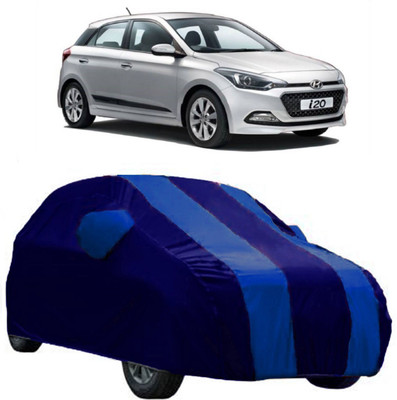 Elegance Car Cover For Hyundai Elite i20 (With Mirror Pockets)(Blue)