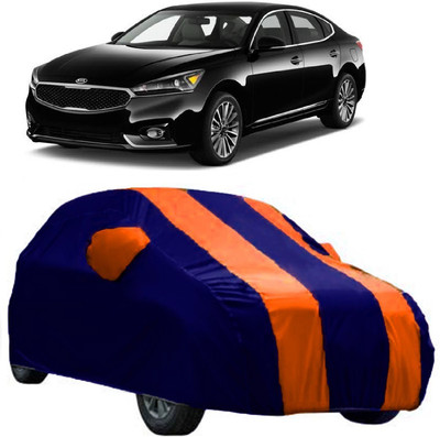 AutoKick Car Cover For Kia Cadenza (With Mirror Pockets)(Multicolor)