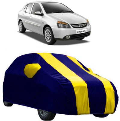 AutoRock Car Cover For Tata Indigo eCS (With Mirror Pockets)(Yellow)