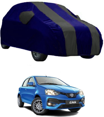 AutoRock Car Cover For Toyota Etios Liva (With Mirror Pockets)(Grey)