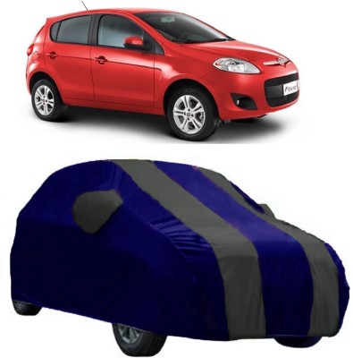 AutoKick Car Cover For Fiat Palio Stile (With Mirror Pockets)(Grey)