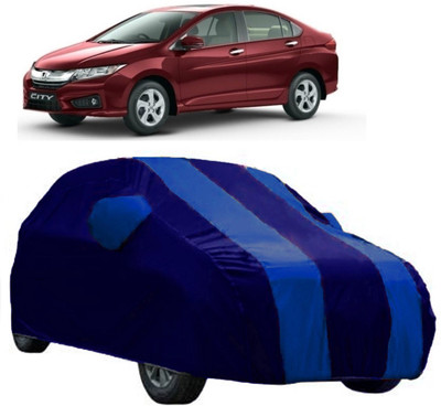 Elegance Car Cover For Honda City i-Vtec (With Mirror Pockets)(Blue)