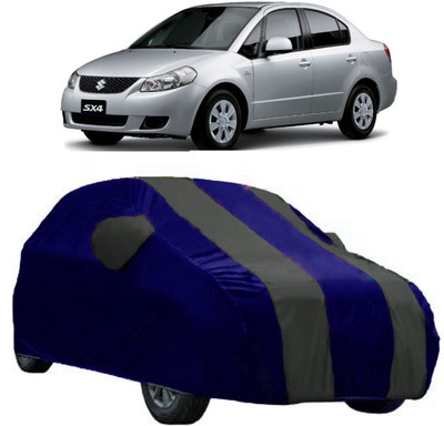 AutoRock Car Cover For Maruti Suzuki SX4 (With Mirror Pockets)(Grey)