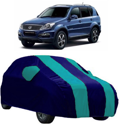 AutoRock Car Cover For SsangYong Rexton (With Mirror Pockets)(Blue)