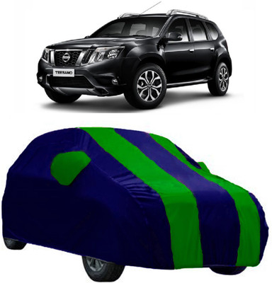 Elegance Car Cover For Nissan Terrano (With Mirror Pockets)(Green)
