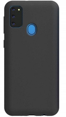 Bodoma Back Cover for Samsung Galaxyx M21/Galaxy M30s(Black, Grip Case, Silicon, Pack of: 1)
