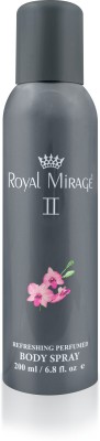 ROYAL MIRAGE Body Spray II 200ml Body Spray  -  For Men & Women(200 ml)