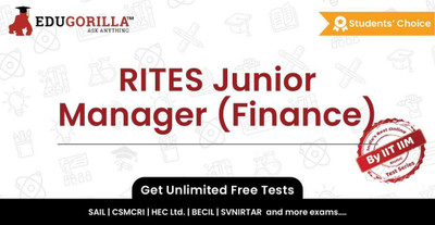 EduGorilla RITES Junior Manager (Finance)(Online Test Series)