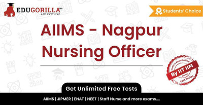 EduGorilla AIIMS - Nagpur Nursing Officer(Online Test Series)