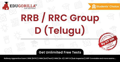 EduGorilla RRB / RRC Group D (Telugu)(Online Test Series)