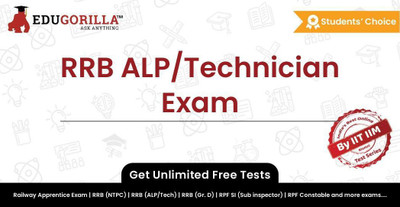 EduGorilla RRB ALP/Technician Exam(Online Test Series)