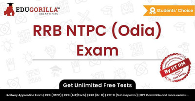 EduGorilla RRB NTPC (Odia) Exam(Online Test Series)