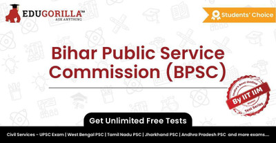 EduGorilla Bihar Public Service Commission (BPSC)(Online Test Series)
