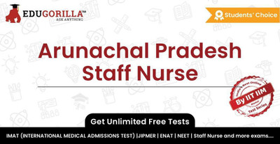 EduGorilla Arunachal Pradesh Staff Nurse(Online Test Series)