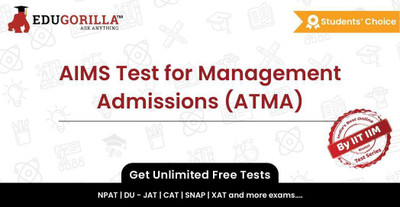 EduGorilla AIMS Test for Management Admissions (ATMA)(Online Test Series)