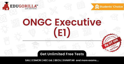 EduGorilla ONGC Executive (E1)(Online Test Series)