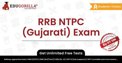 EduGorilla RRB NTPC (Gujarati) Exam(Online Test Series)