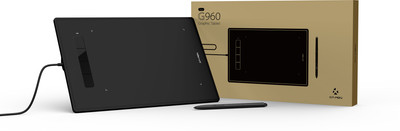XP Pen Star  G960S Plus 8.35 x 5.33 inch Graphics Tablet Connectivity - USB(Black)