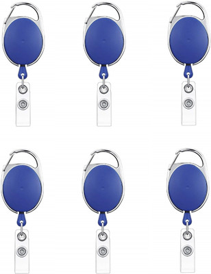 Definite Plastic ID Badge Reel(Pack of 6)