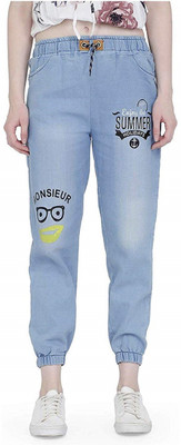 SAIRA FASHION Jogger Fit Women Light Blue Jeans
