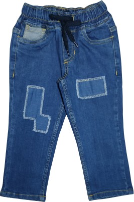 KiddoPanti Regular Boys Blue Jeans