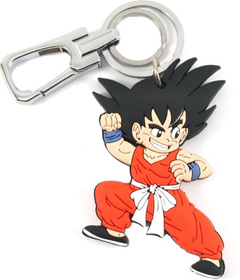 SHOKY LOOKS Tekken 3 jin from Both Sides Same soft rubber silver locking Key Chain