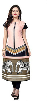ak fashion mall Women Printed A-line Kurta(Multicolor)