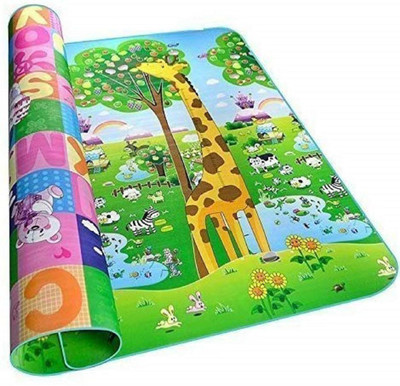 Thrivanta Polyester Baby Play Mat(Multicolor, Large)