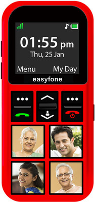 Easyfone Star(Rocket Red)