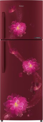 Haier 258 L Frost Free Double Door 3 Star Convertible Refrigerator(Red Blossom, HRF-2783CRB-E)