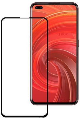 Q Box Edge To Edge Tempered Glass for Realme X50 Pro(Pack of 1)
