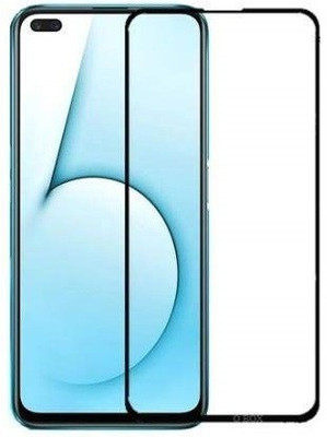 Caseline Edge To Edge Tempered Glass for Realme 6 Pro(Pack of 1)