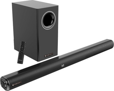 ZEBRONICS Zeb-Juke Bar 6000DWS-Pro 160 W Bluetooth Soundbar(Black, 2.1 Channel)