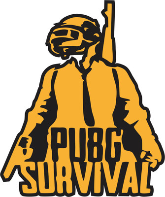 DivineDesigns 51 cm PubG Survival Boy Sticker Self Adhesive Sticker(Pack of 1)