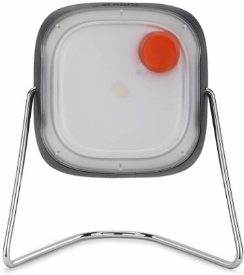 d.light A2 Solar Lantern Study Lamp(11.3 cm, Grey, White)