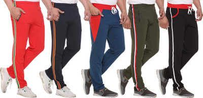 SHAUN Striped Men Multicolor Track Pants