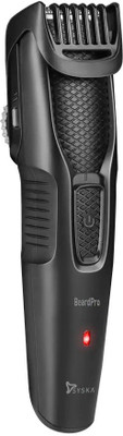 Syska HT200 Pro Beard Pro Runtime: 45 min Trimmer for Men