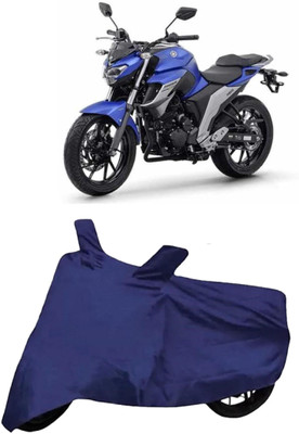 WMIZEXA Waterproof Two Wheeler Cover for Yamaha(Blue)