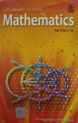 SECONDARY SCHOOL MATHEMATICS CLASS-X (2020)(English, Paperback, R S AGGARWAL, V AGGARWAL)