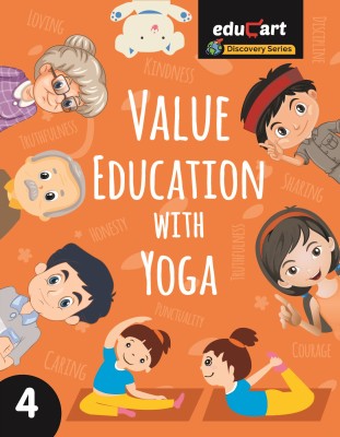 EDUCART EDUCATIONS VALUE EDUCATION WITH YOGA CLASS 4(English, Paperback, SUSAN PAUL)