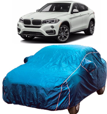 MoTRoX Car Cover For BMW X6 (With Mirror Pockets)(Blue)