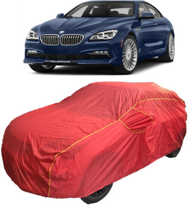 MoTRoX Car Cover For BMW Alpina B6 (With Mirror Pockets)(Red)