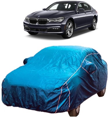 MoTRoX Car Cover For BMW 720D (With Mirror Pockets)(Blue)