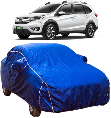 MoTRoX Car Cover For Honda BRV (With Mirror Pockets)(Blue)