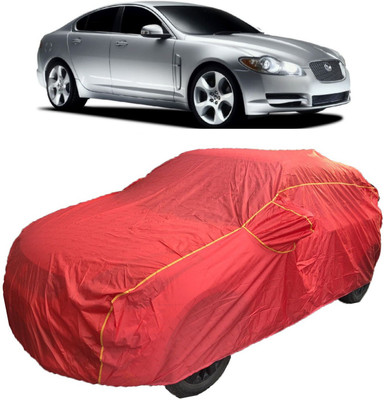 MoTRoX Car Cover For Jaguar XF (With Mirror Pockets)(Red)