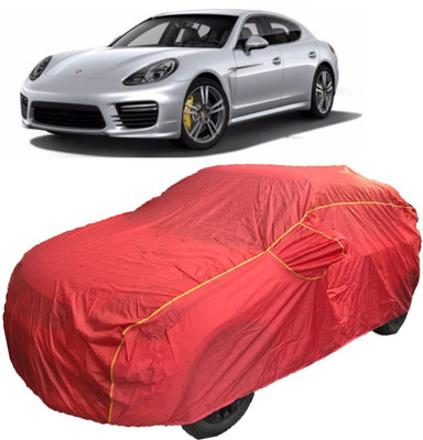 MoTRoX Car Cover For Porsche Panamera (With Mirror Pockets)(Red)